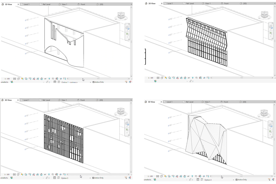 Familias paramétricas aplicadas en metodología BIM para diseño adaptable