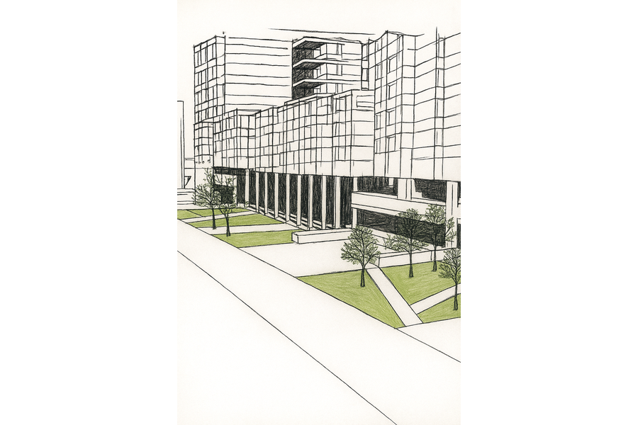 Perspectiva residencial